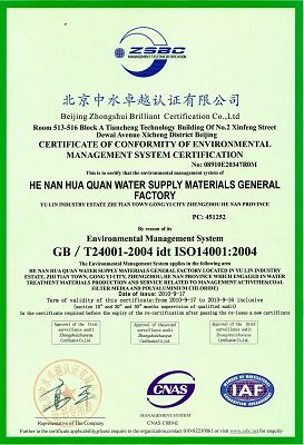 ISO 14001 certified